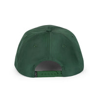 Dad 3D Puff Rope Hat - Green 5-Panel Snapback