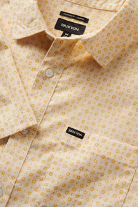 Charter Print S/S- Whitecap Micro- Brixton