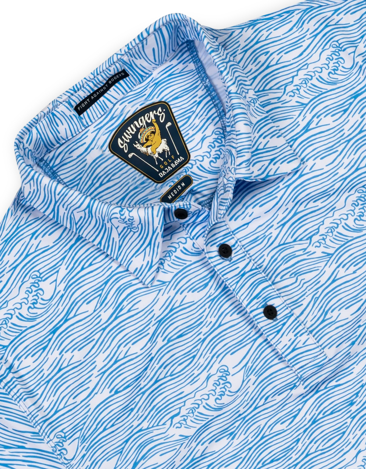 Roll Tides Perf. Polo - Baja Llama