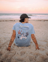 White Lobster - Acid Wash Primo Tee