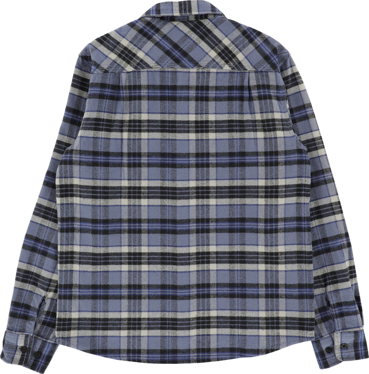 Bowery Heavyweight Flannel - Mineral Blue - Brixton