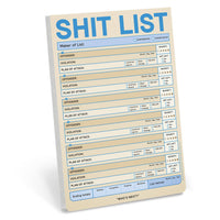 Shit List Pad - Pastel