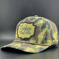"Woodland" Camo Patch - Performance Hat