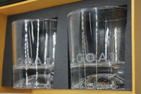 Whiskey Glasses PREMIUM Gift Set - for Basketball Lovers