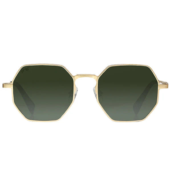 Caldera Aluminum - Gold Green Polarized Lens