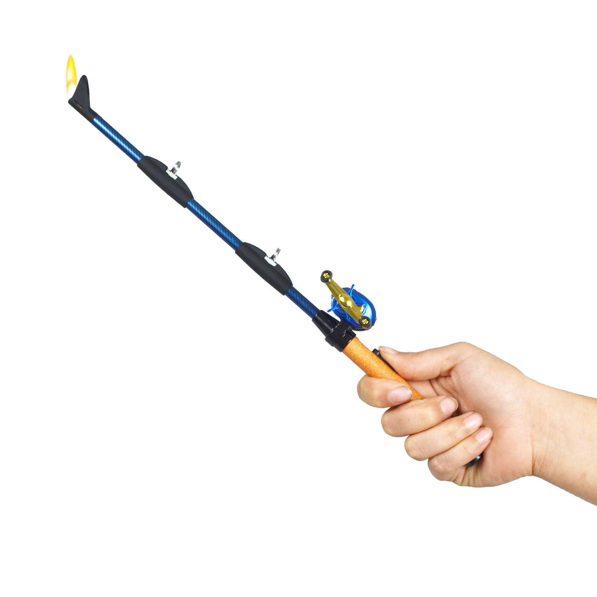 Bait Cast Fishing Pole BBQ Lighter