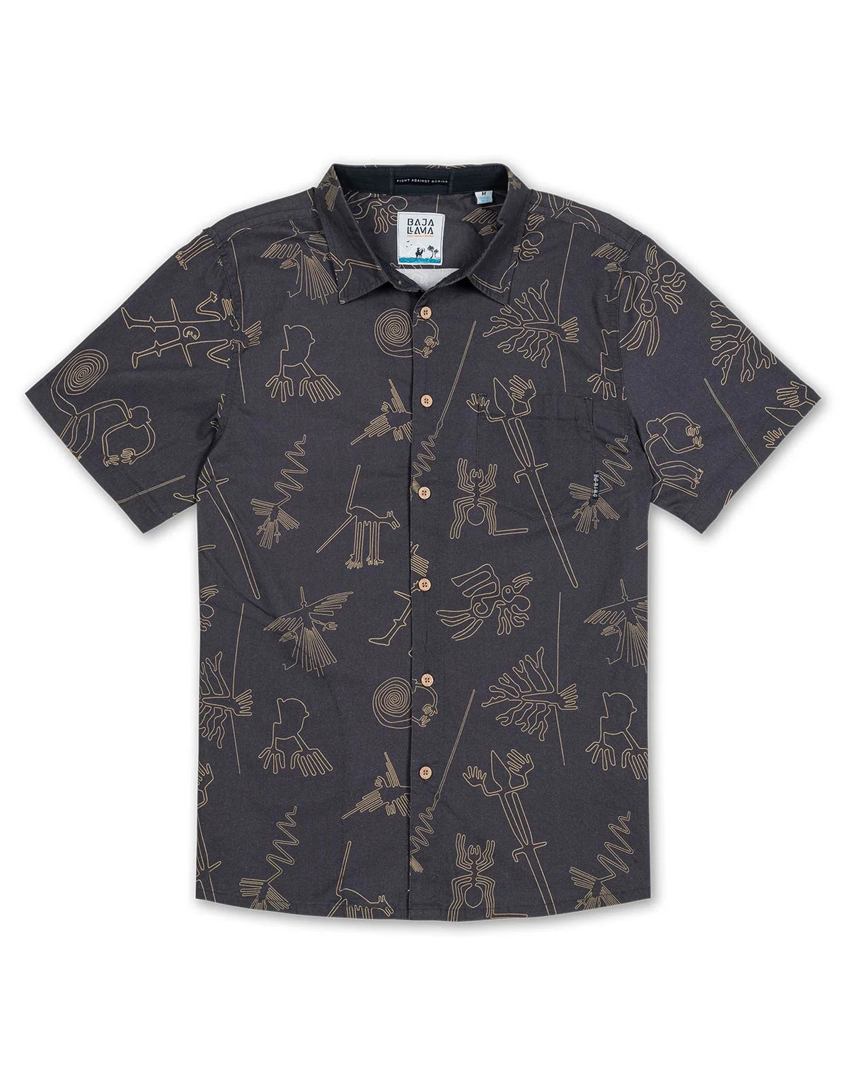 Nazca Lines Button Up