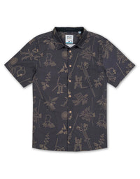 Nazca Lines Button Up