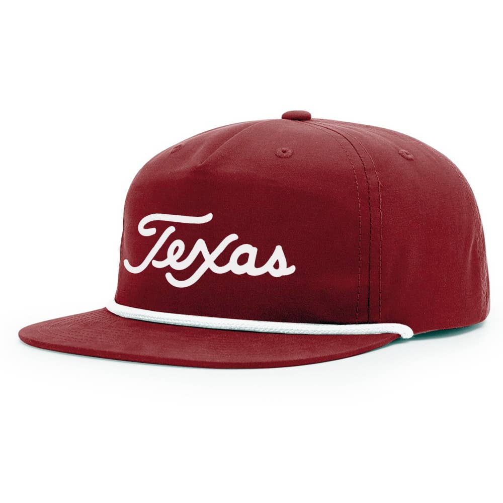 Texas Script Grandpa Rope Hat