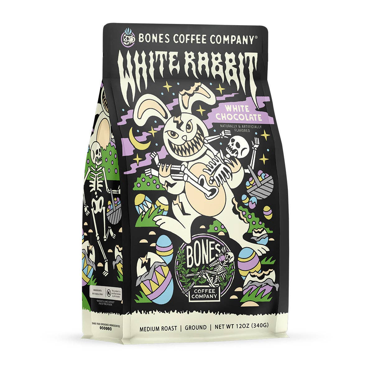 White Rabbit Easter Flavored Coffee | 12oz | Ground & Whole
