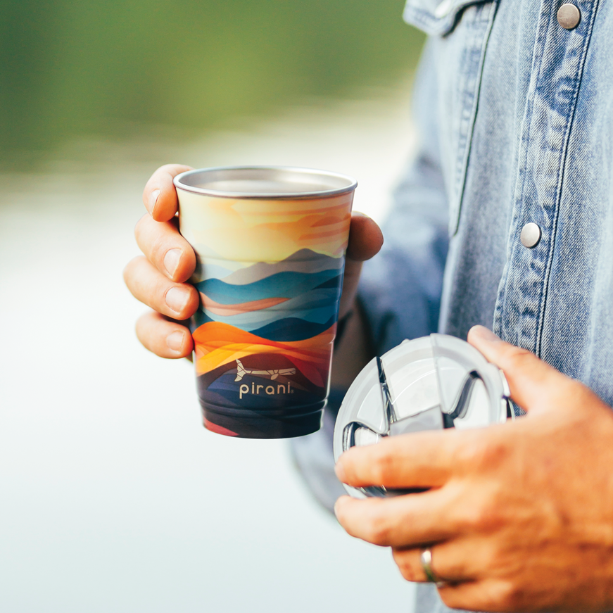 Ombre Insulated Stackable Tumbler 16 oz - Day Break