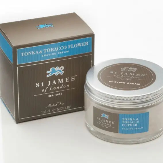 T&T Shave Cream Jar - St. James