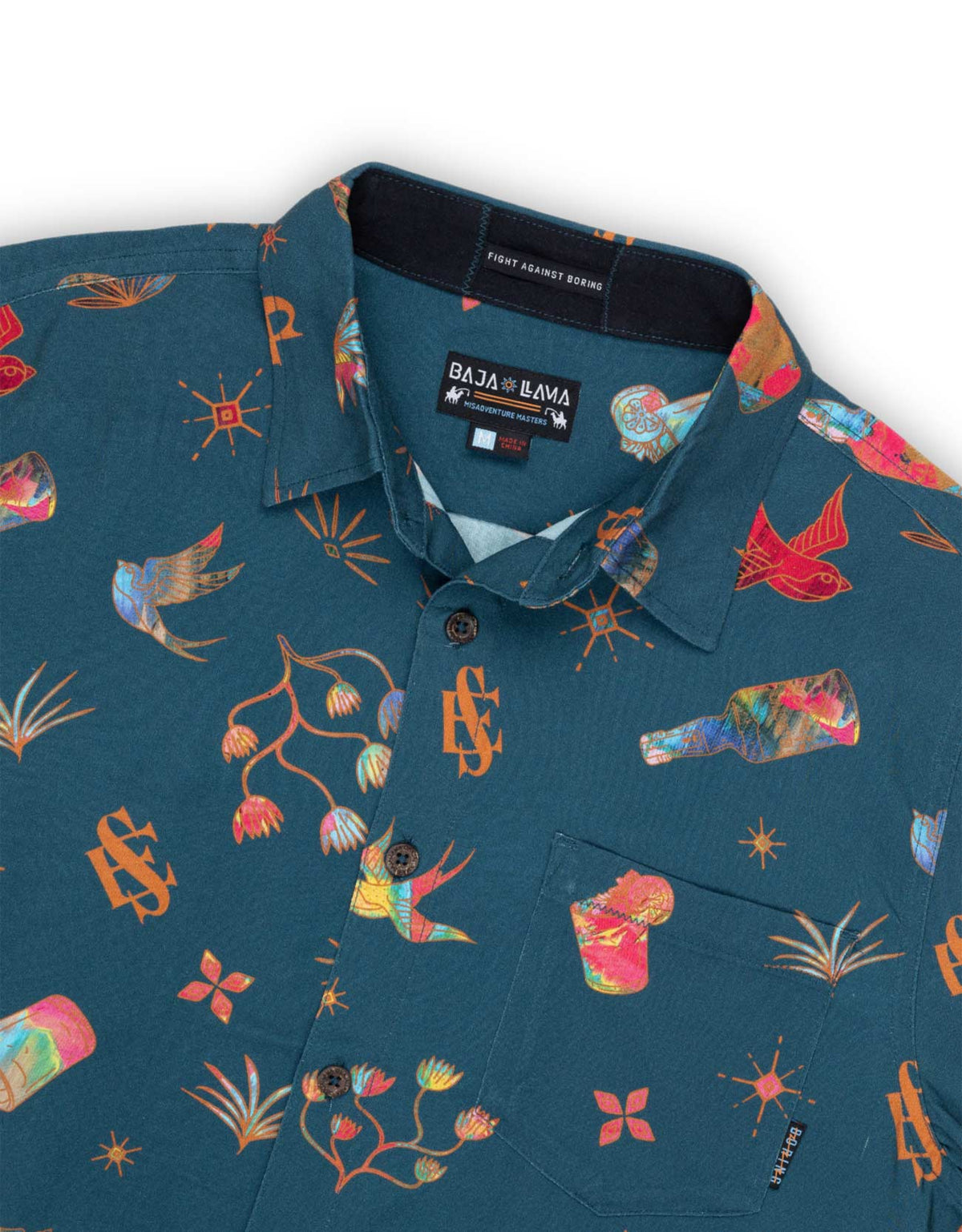 El Sativo Tequila Nighthawk Button Up