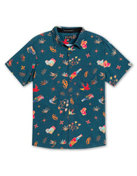 El Sativo Tequila Nighthawk Button Up