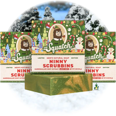 Ninny Scrubbins Bar Soap-Dr.Squatch