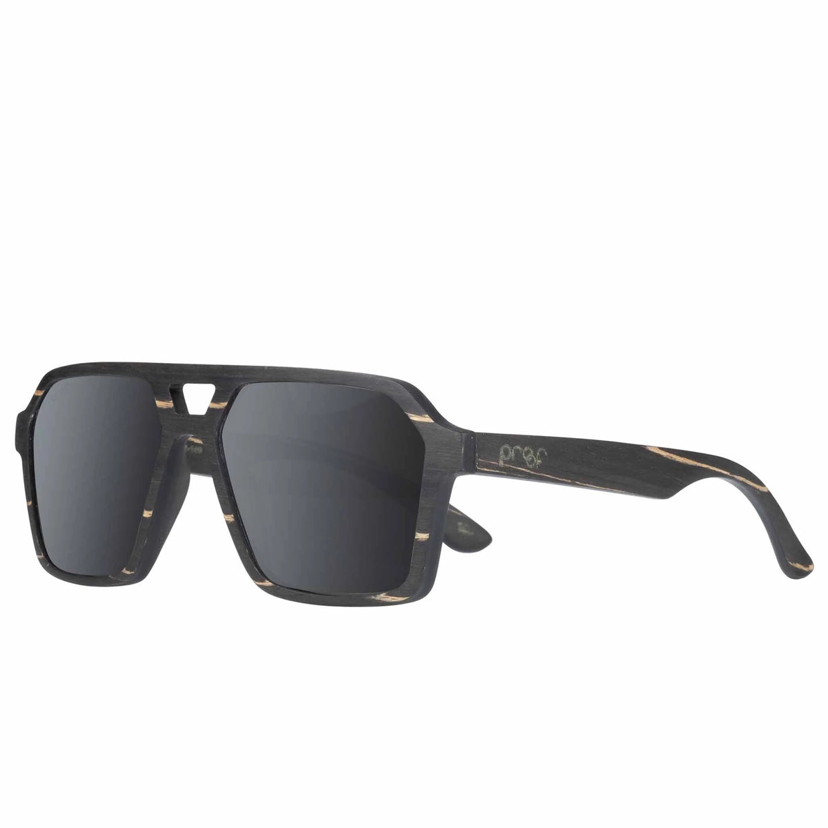 Esker Wood-Dark Zebrawood  - Proof Eyewear