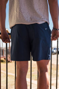 Everyday Short- Deep Water Navy- Mayan- Burlebo