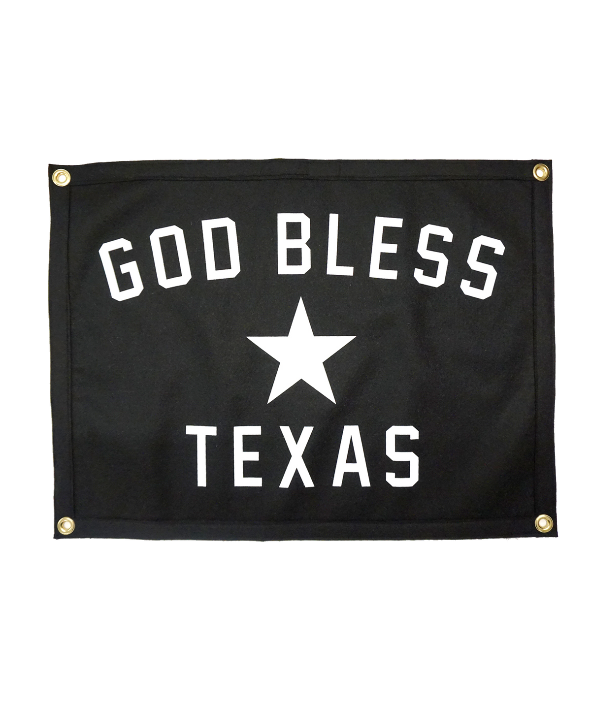 God Bless Texas Camp Flag • Manready Mercantile x Oxford Pennant Original