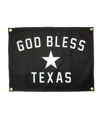 God Bless Texas Camp Flag • Manready Mercantile x Oxford Pennant Original