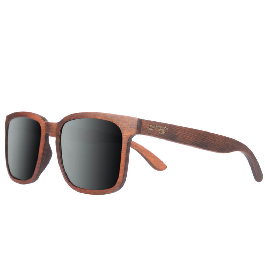 Warehouse Federal Wood-Stained- Proof Eyewear