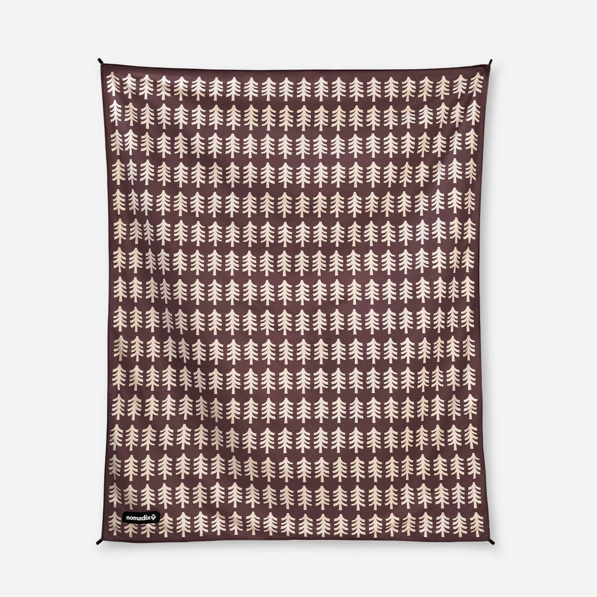 Nomadix Puffer Blanket- Fresh Pines Burgundy