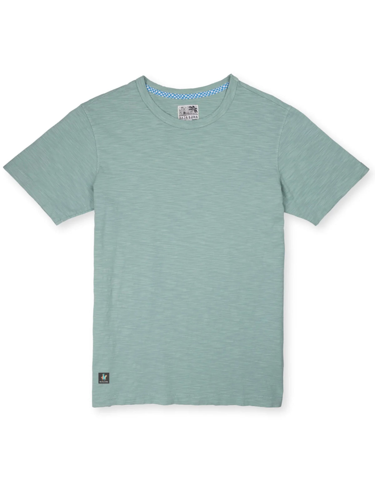 Sage Green Pima Tee - Baja Llama
