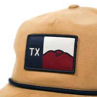 Hill Country Flag - Guadalupe Snapback Tan
