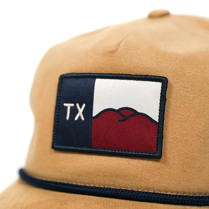 Hill Country Flag - Guadalupe Snapback Tan
