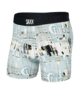 ULTRA SUPER SOFT BOXER BRIEF FLY - Birch-Grey - SAXX