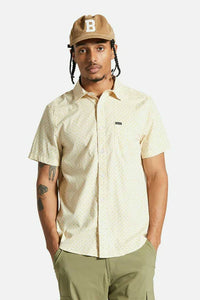 Charter Print S/S- Whitecap Micro- Brixton