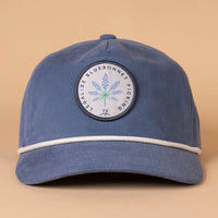 Legalize Bluebonnet Picking Guadalupe Snapback- Texas Hill Country