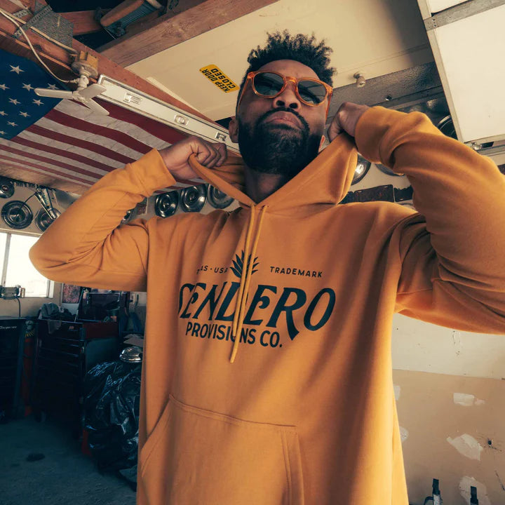 Logo Hoodie-Golden Rod-Sendero Provisions