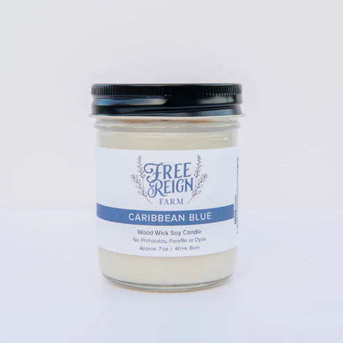 Free Reign Farm Candle - Caribbean Blue