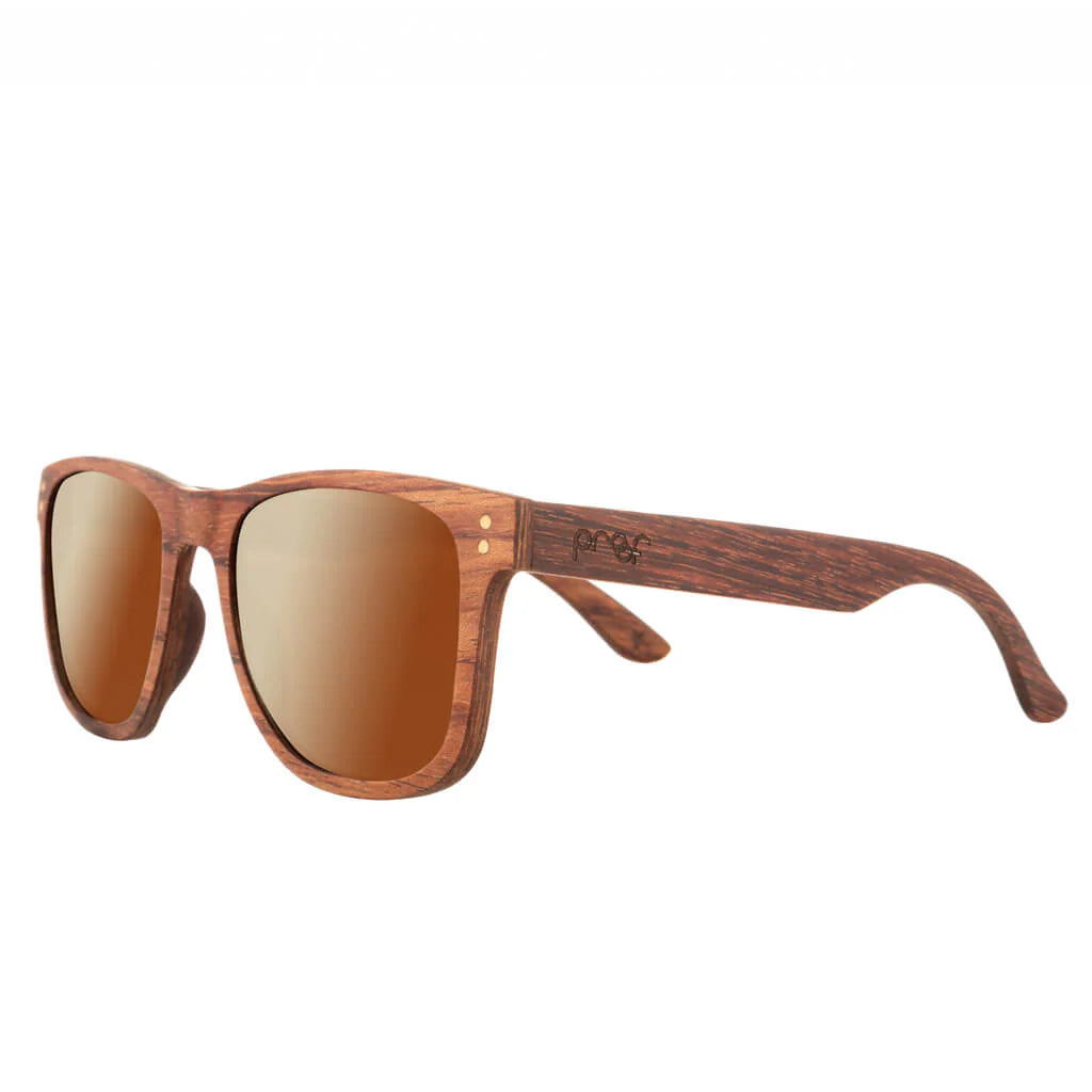 Ontario Wood sunglasses- Rosewood- Proof Eyewear