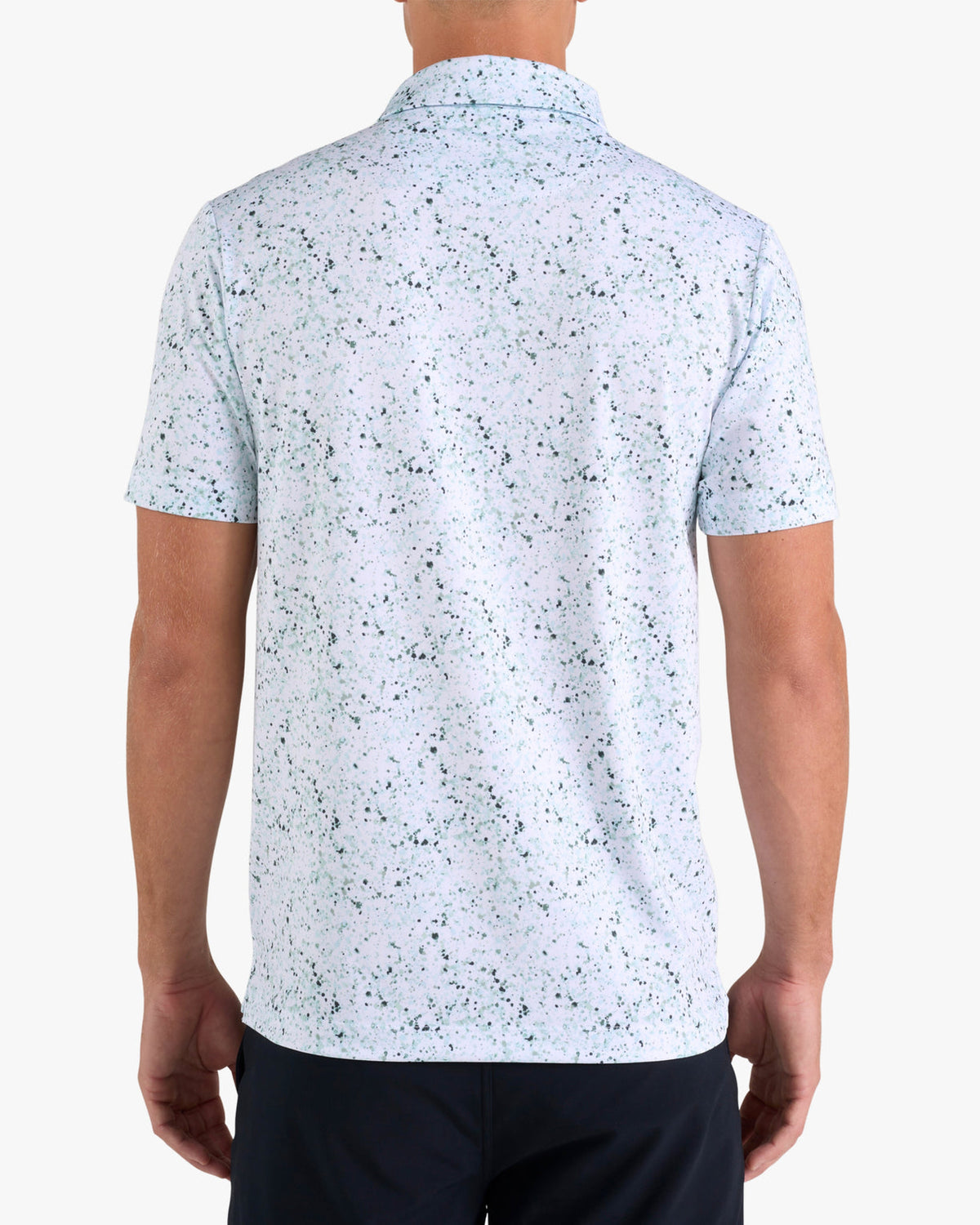 Core Polo - Paint Splatter Green