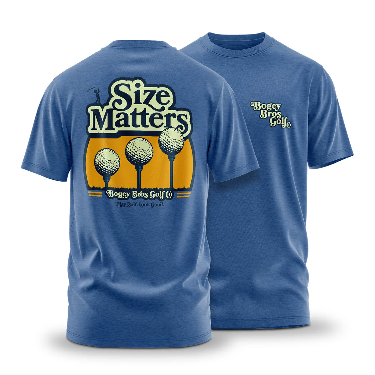 Size Matters-Bogey bros t-shirt