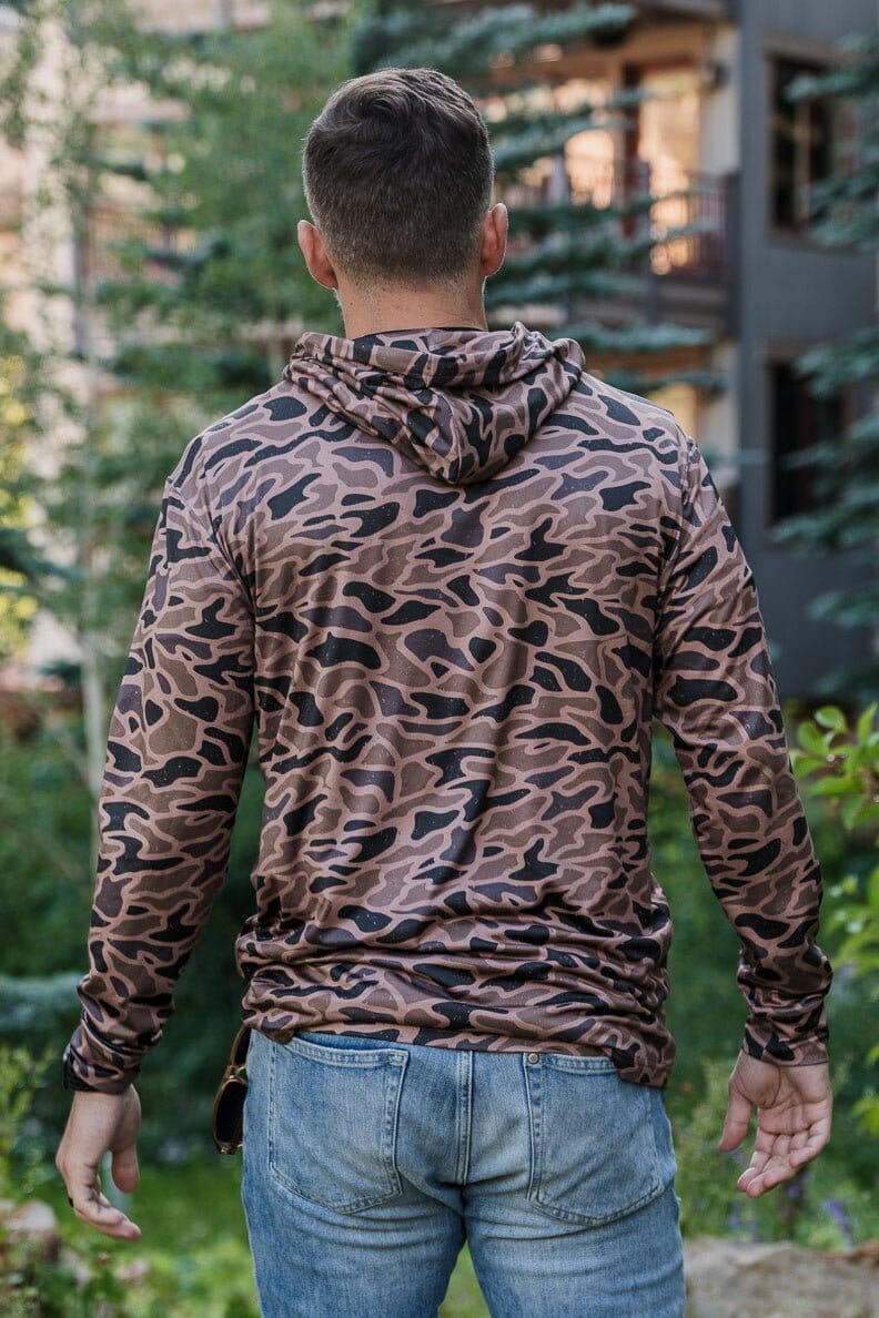 Performance Hoodie-Gauge Camo-Burlebo