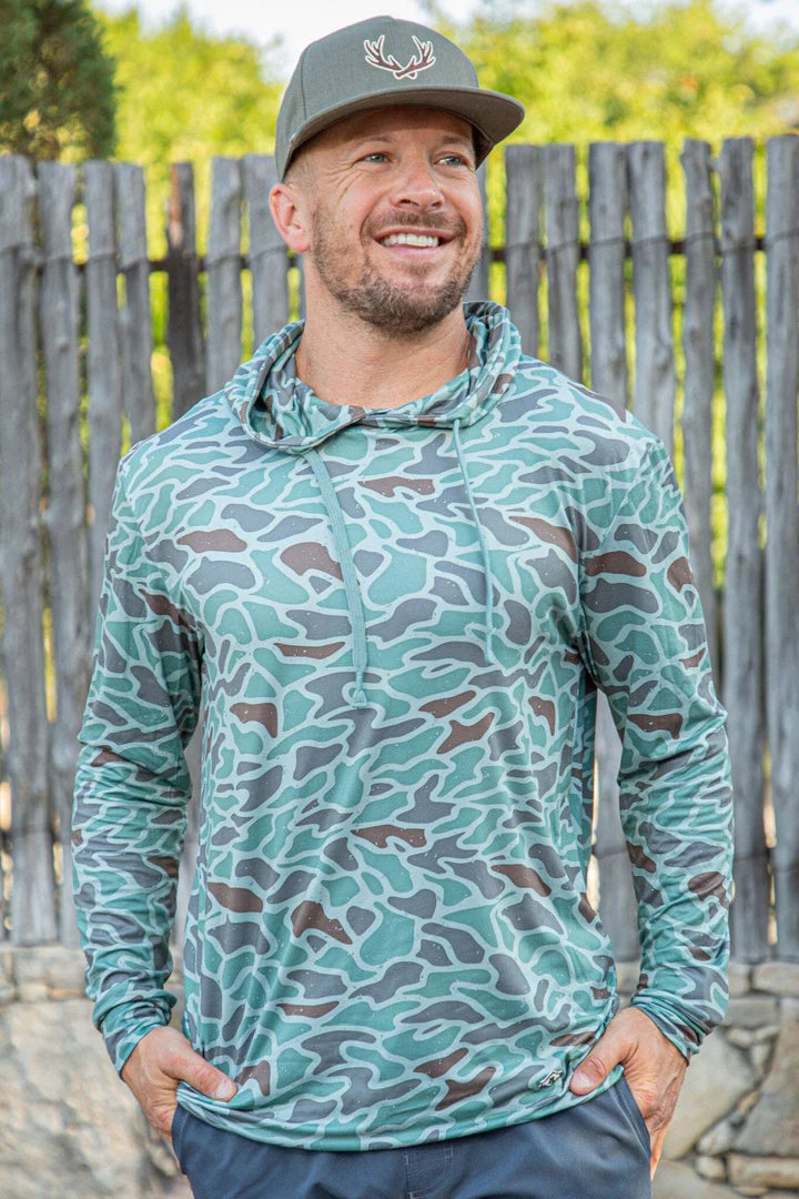 Performance Hoodie- Original Mallard Camo- Burlebo