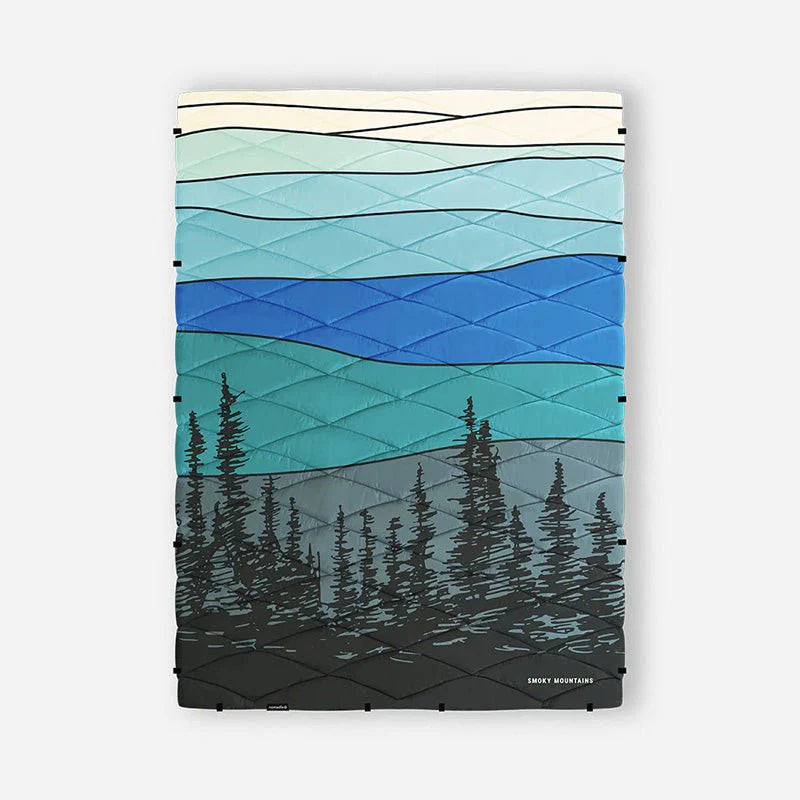 Nomadix Puffer Blanket- Smoky Mountains