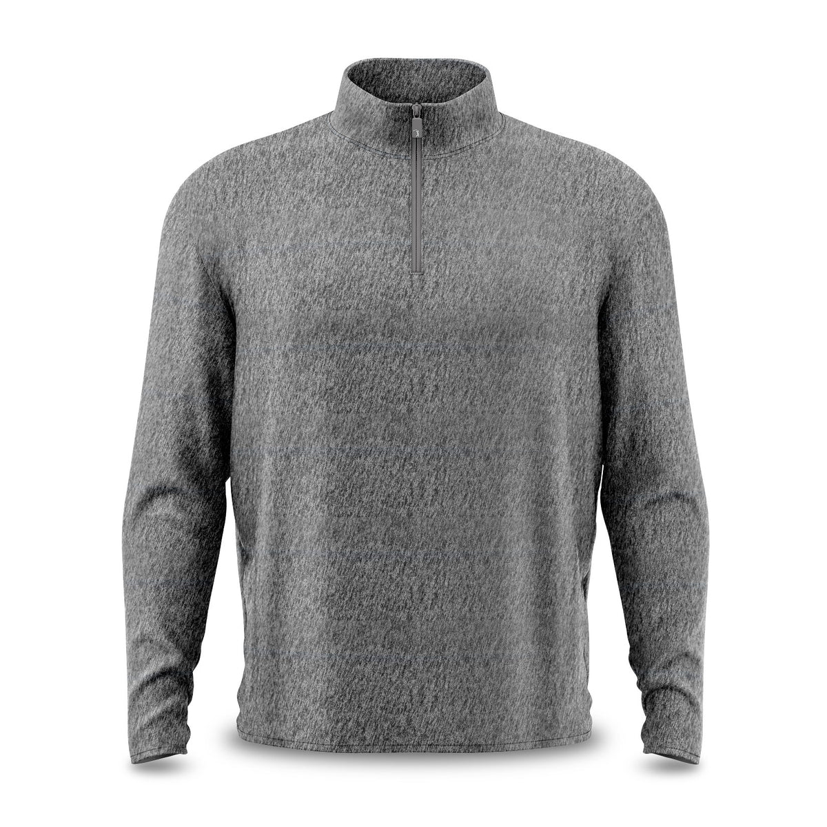 Bogey Bros Q-Zip- Heathered Grey