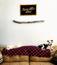Raise Hell Kid Camp Flag - Oxford Pennant