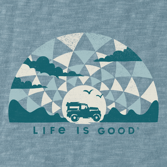 Trippin' SUV S/S- Smoke Blue- Life Is Good