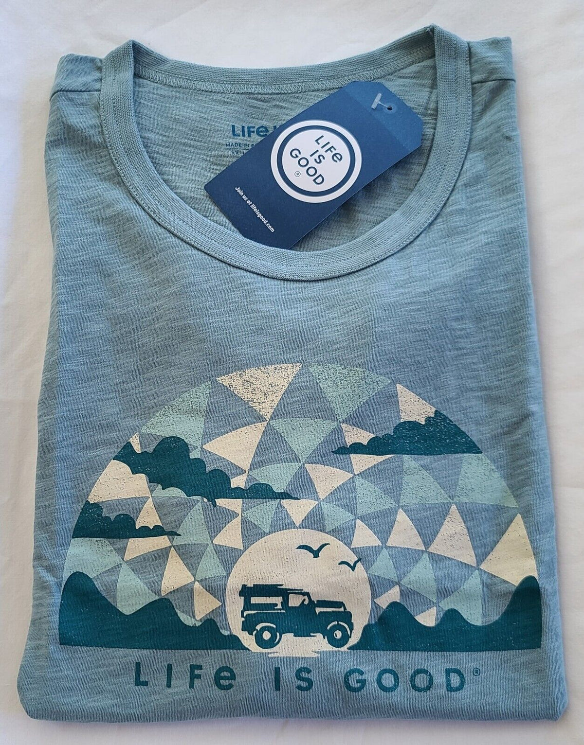 Trippin' SUV S/S- Smoke Blue- Life Is Good