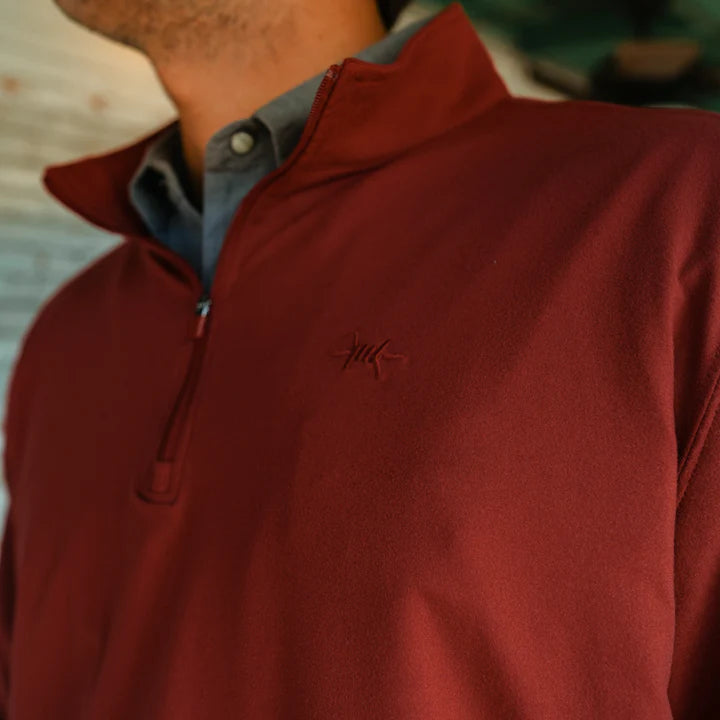 Perf. Hybrid Quarter Zip - Chiltepin - TS