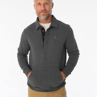 Collared Sweatshirt Heather Charcoal- Criquet