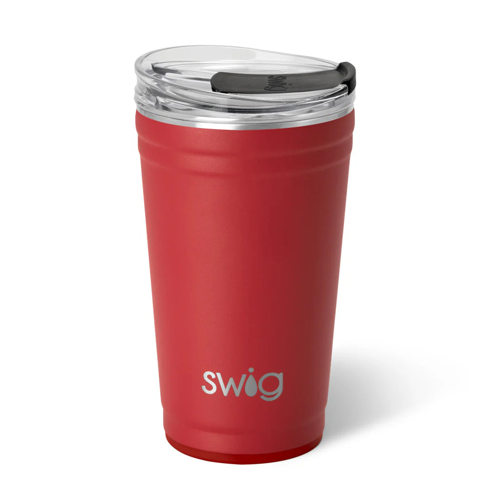 Cavalier Party Cup 24oz. - Crimson
