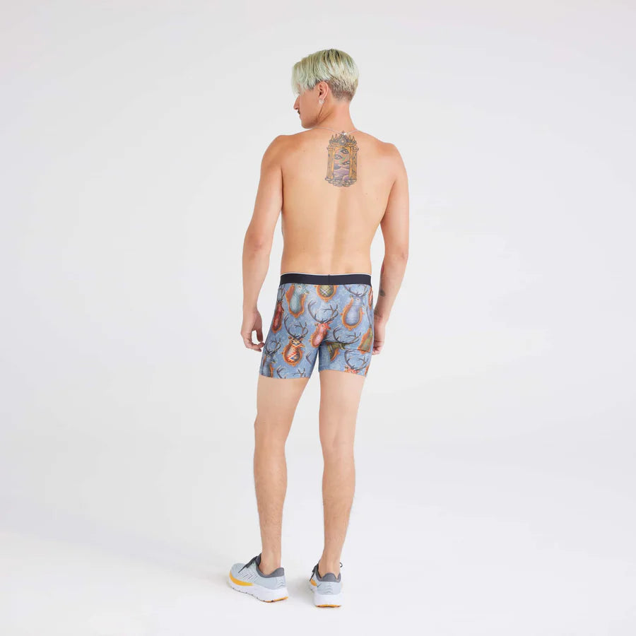 Volt Breathable Mesh Comfort Boxer Brief 5" Mr. Deer Face SAXX Underwear