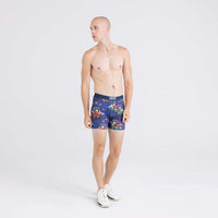 Volt Breathable Mesh Breathable Mesh Boxer Brief 5"-Open Sleigh-Navy- SAXX