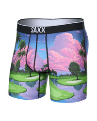 Volt Breathable Mesh Breathable Mesh Boxer Brief 5"- Pixel Paradise- Multi