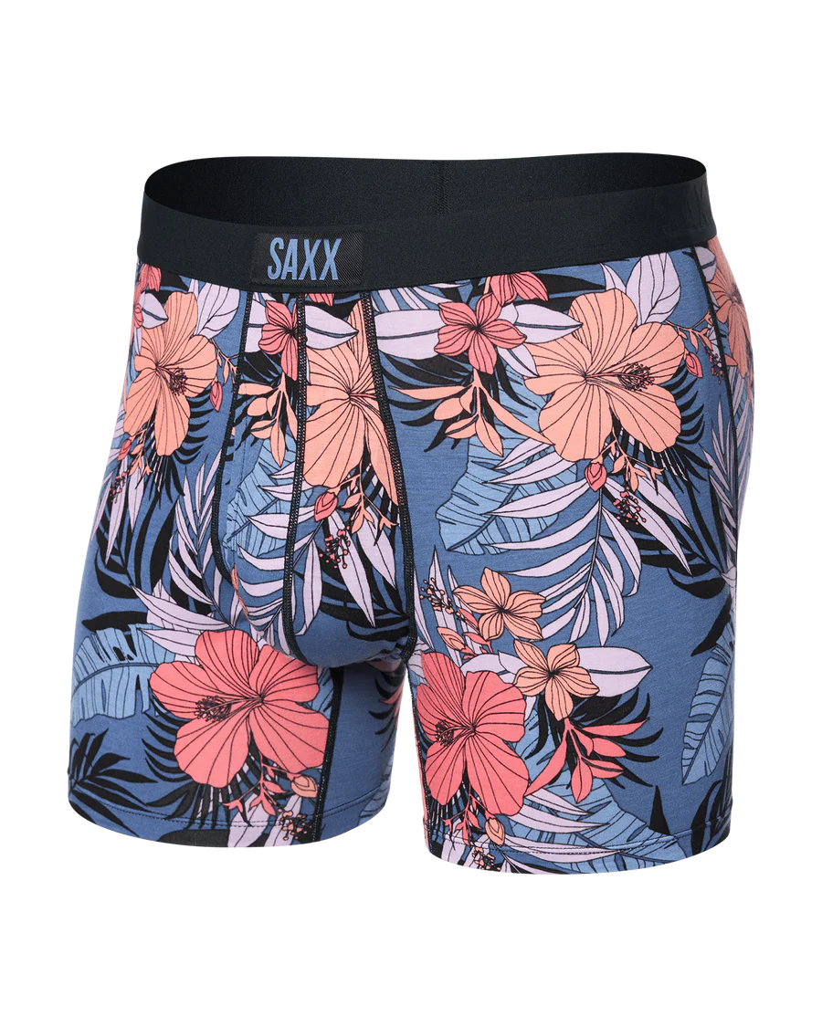 Ultra Super Soft - Hibiscus Jungle Blue